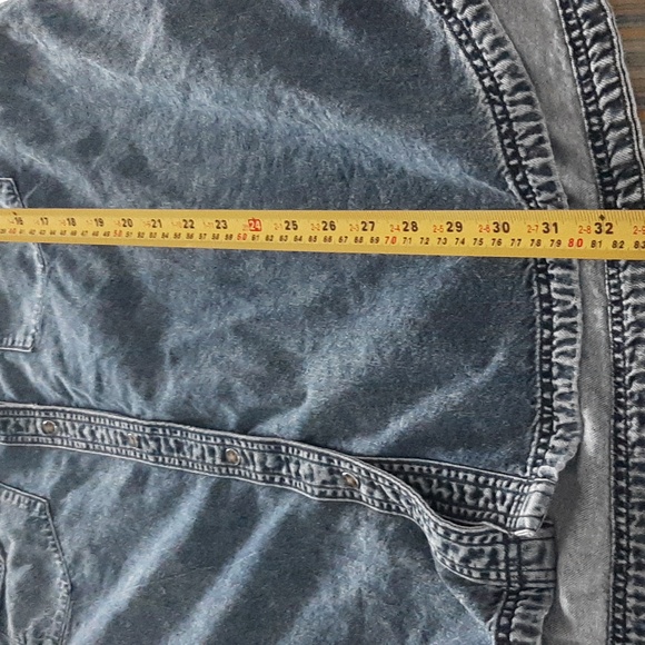 American Eagle Outfitters EUC Denim Label Shirt Size XXL - Picture 11 of 13